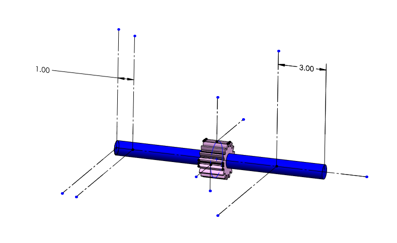 Photo of the motor shaft FBD